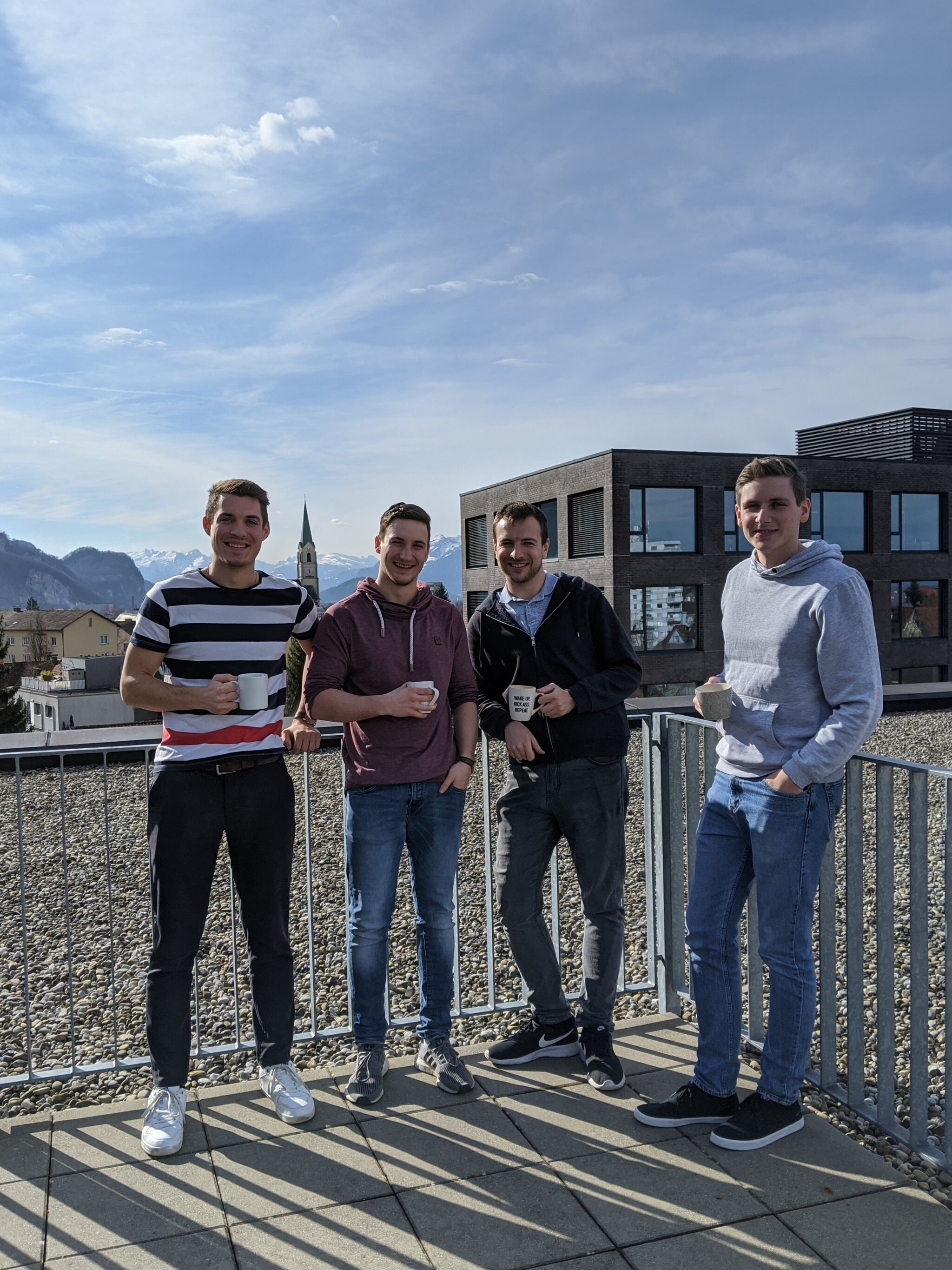 Martin, Adrian und Daniel 