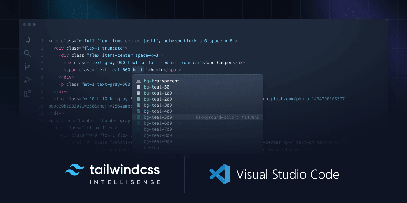 Tailwind VSCode Plugin